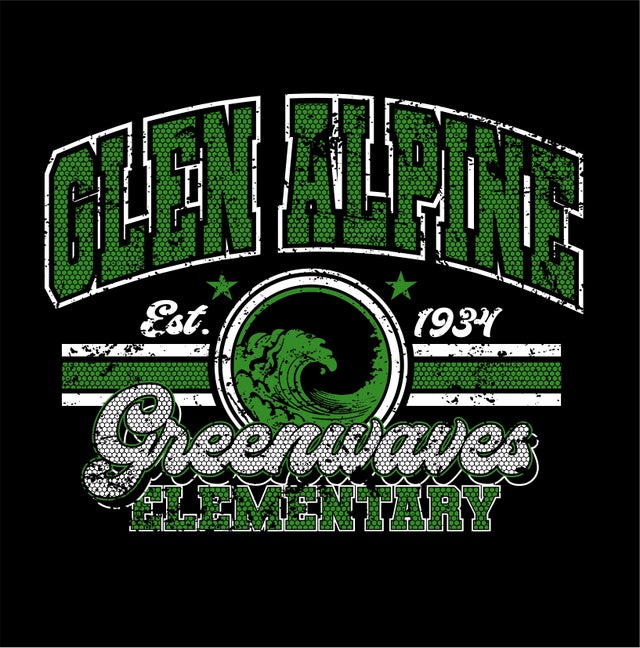 Glen Alpine Elementary School Debbie's Embroidery & Screen Printing